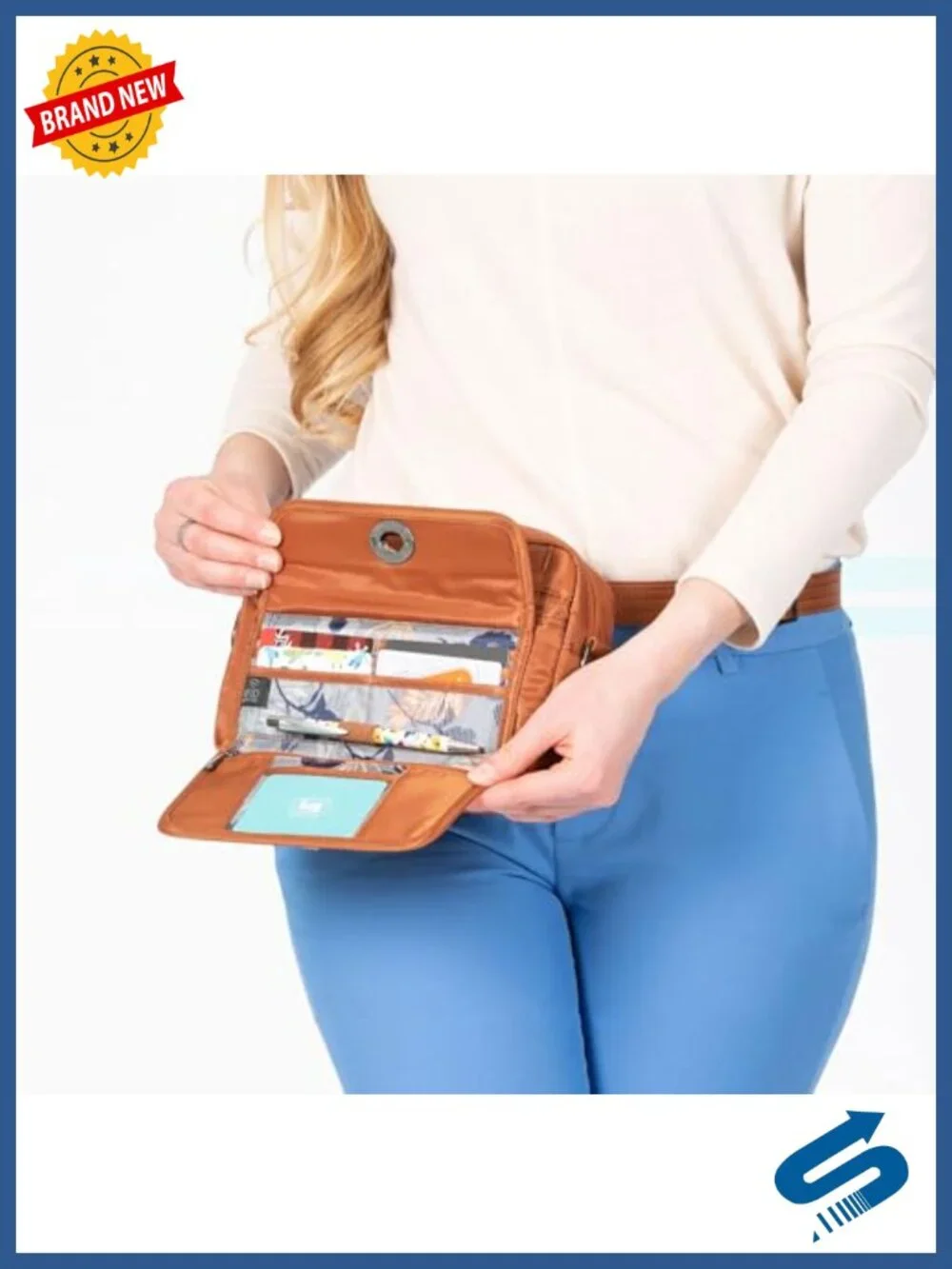 Lug Switch Crossbody Bag & Peekaboo Pouch Set RFID